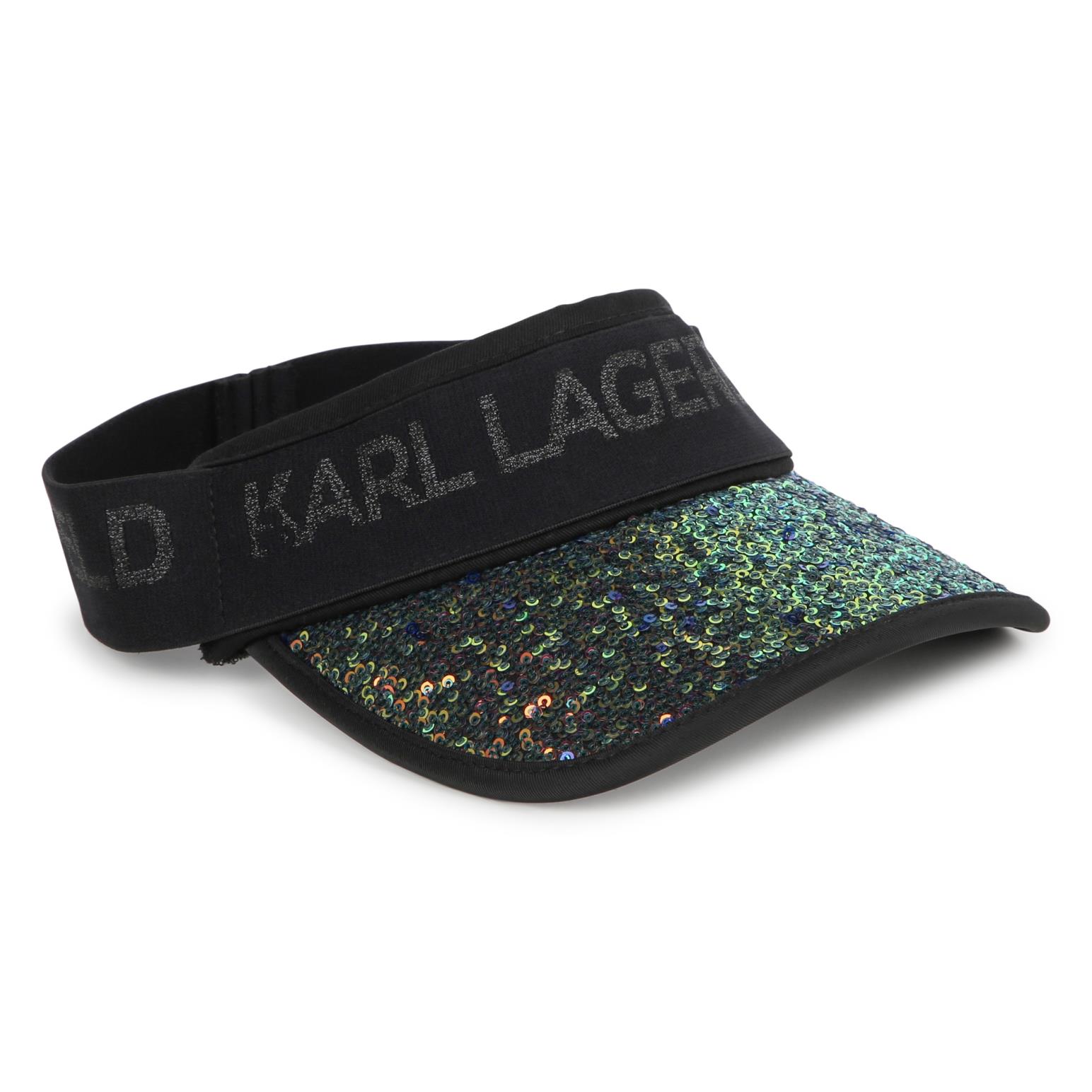 Karl Lagerfeld Sequin Visor 56 - 58